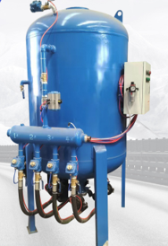 Mulitple Gun – Sandblasting Pot