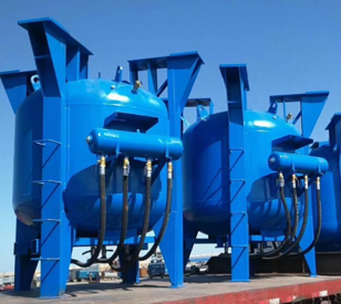 Large capacity – Sandblasting Pot