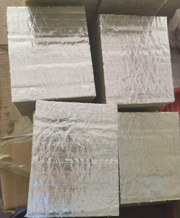 Rockwool Board with Alumunium Foil